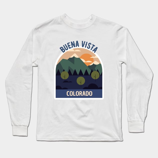 Buena Vista Colorado Long Sleeve T-Shirt by osmansargin